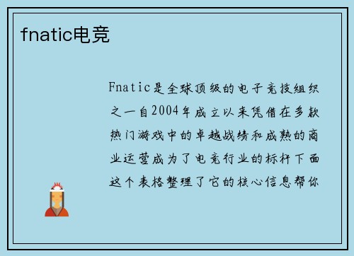 fnatic电竞